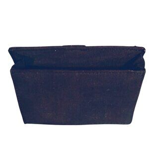 Black Fabric Case Belt Loop Rectangular Box Holder Small Equipment Carrier